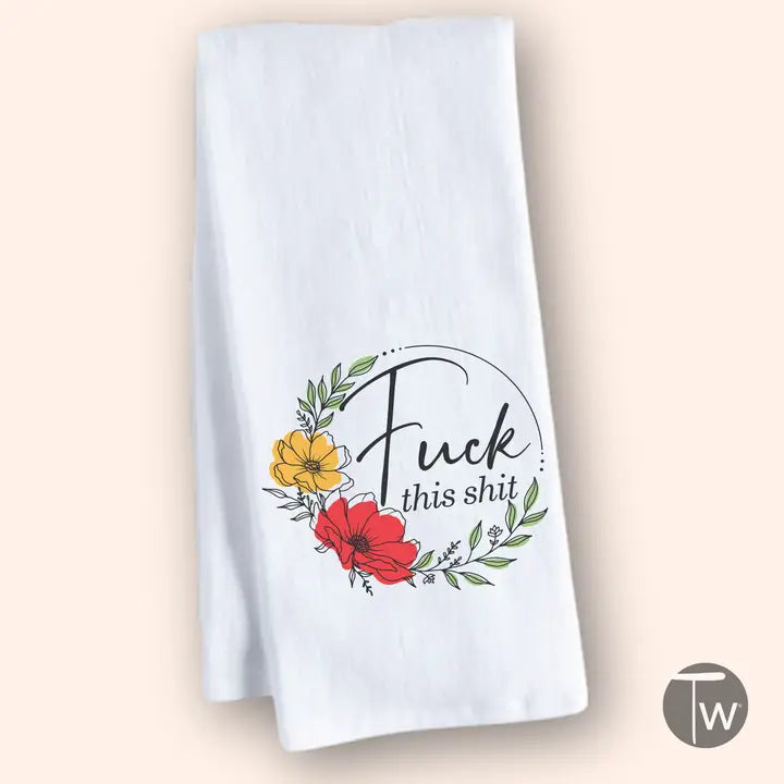 Sassy Towels and Dish Cloth