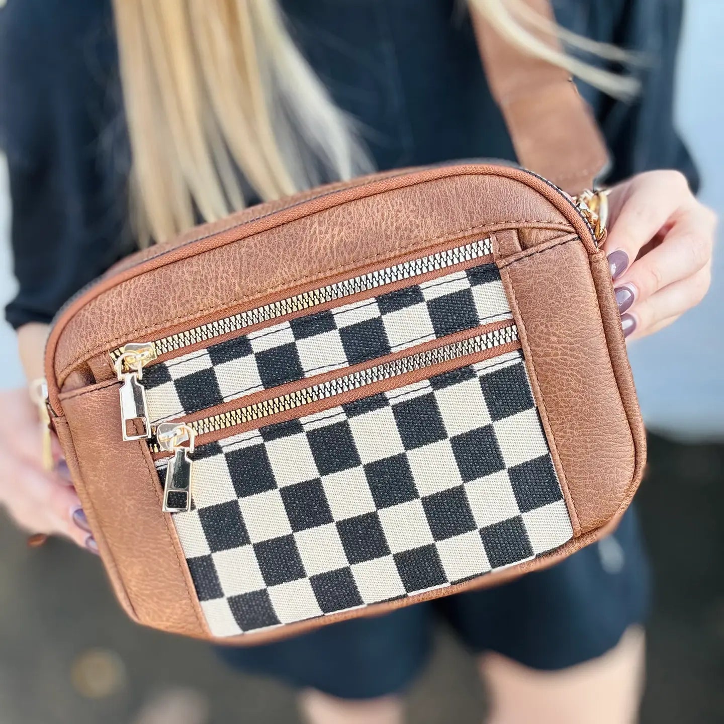 Checkmate Crossbody Bag