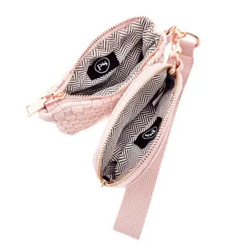 Dual Pouch Wristlet