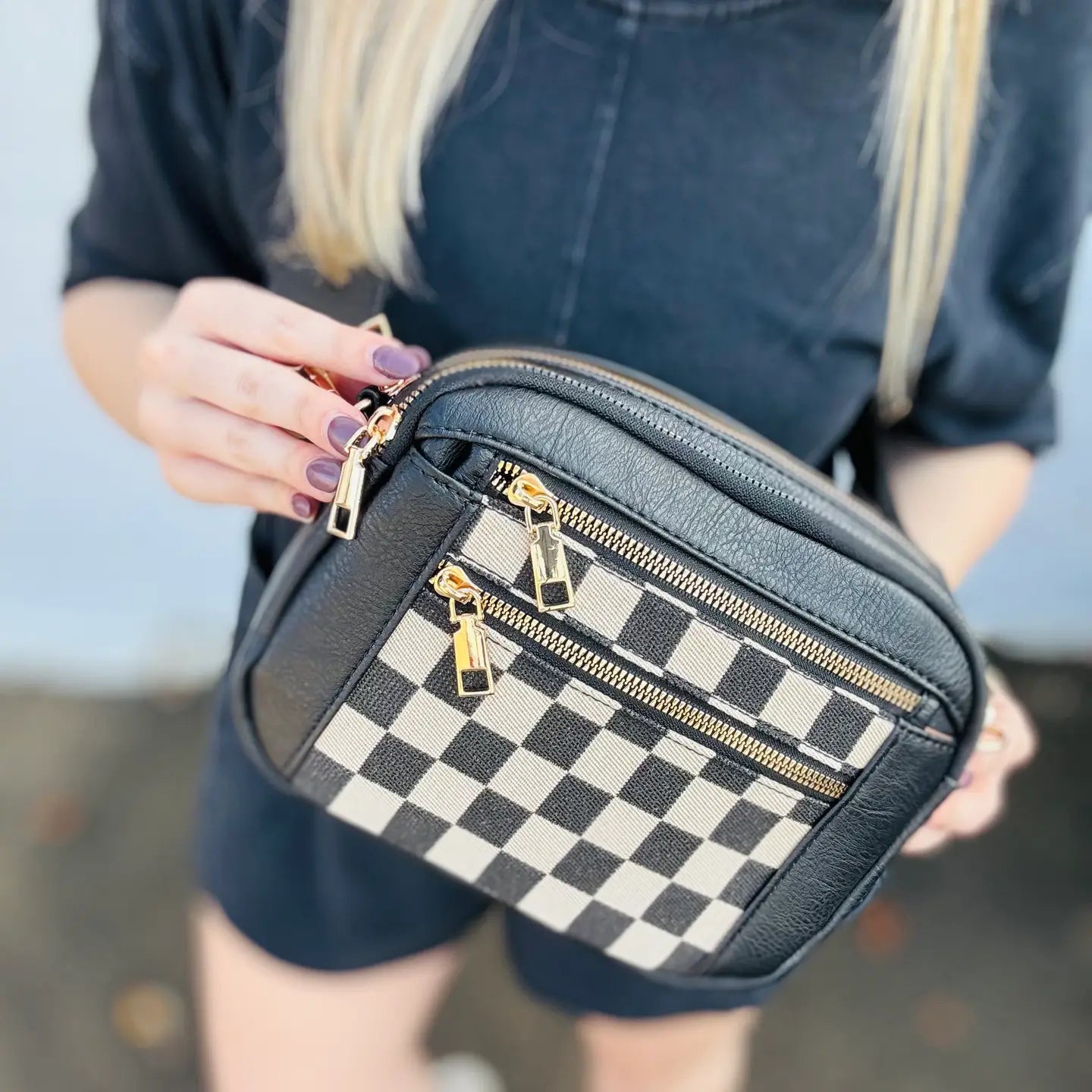 Checkmate Crossbody Bag