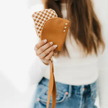 Dual Pouch Wristlet