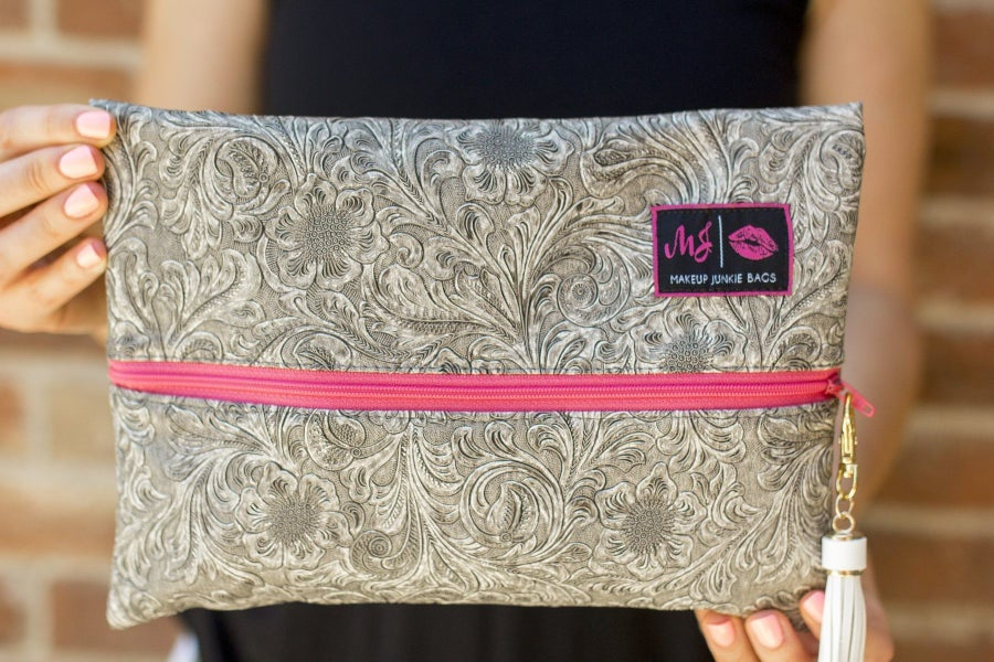 MINI (4x7) Southern Charm Makeup Junkie Bag