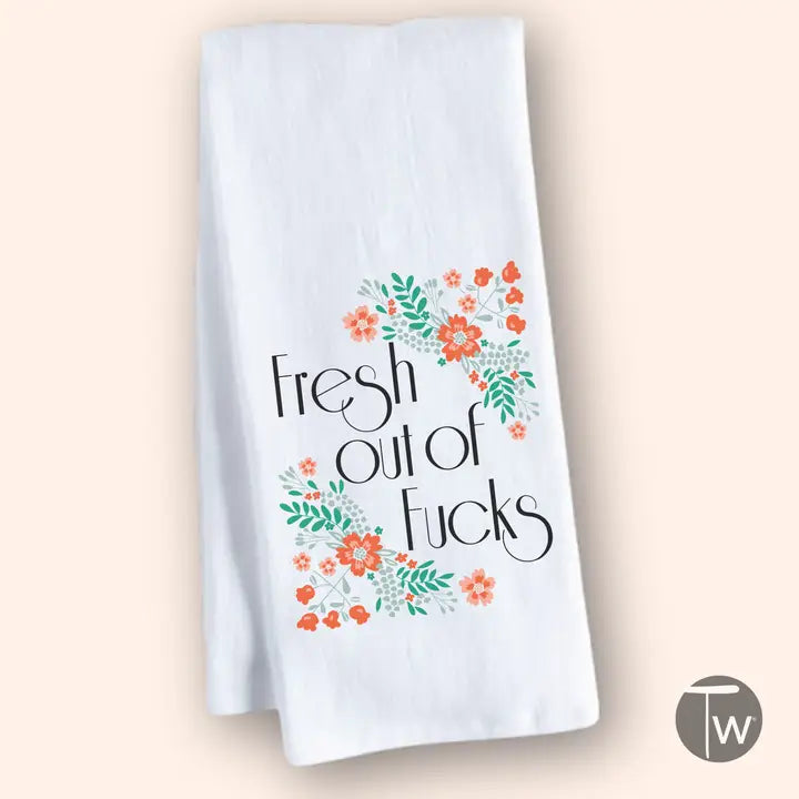 Sassy Towels and Dish Cloth