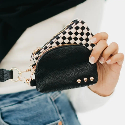 Dual Pouch Wristlet