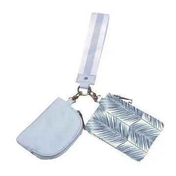 Dual Pouch Wristlet